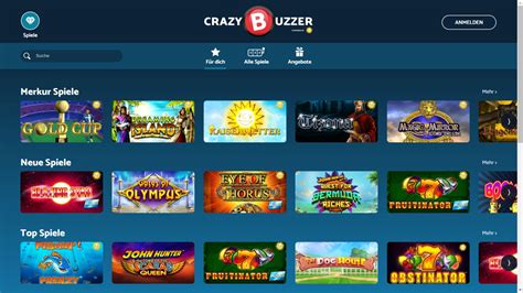 Crazybuzzer casino codigo promocional